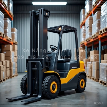 Xe nâng điện đứng lái 1.5 tấn Nissan Unicarriers – Giải pháp nâng hạ linh hoạt cho kho hàng hiện đại