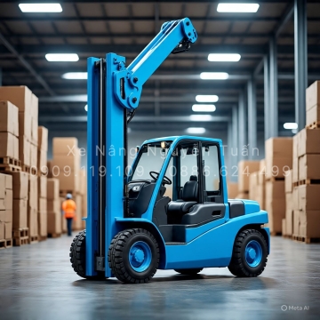 Xe nâng Reach Truck Toyota 2025 – Giải pháp tối ưu cho kho hẹp & giá kệ cao | Xe Nâng Nguyễn Tuấn
