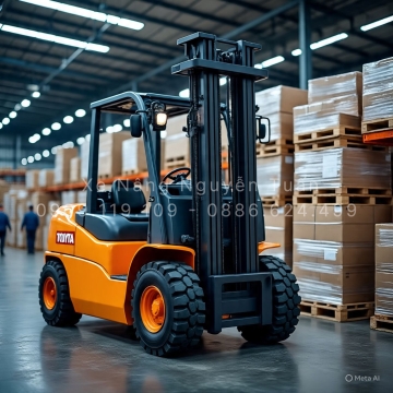 Xe nâng Toyota 7 tấn – 10 tấn: Ứng dụng trong ngành công nghiệp nặng