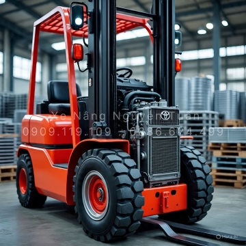 Xe nâng động cơ Toyota 3.5 – 8.0 tấn: Giải pháp nâng hạ mạnh mẽ cho ngành công nghiệp nặng