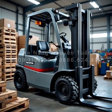 Xe Nâng Dầu Mitsubishi 5 Tấn – Sức Mạnh Cho Nâng Hạ Hạng Nặng