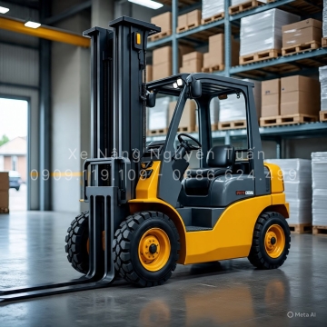Xe Nâng Dầu 4.5 Tấn Mitsubishi – Hiệu Suất Cao Cho Công Việc Nặng Nhọc