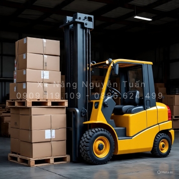 Xe Nâng Máy Dầu 2.5 Tấn Nissan Unicarriers – Lựa Chọn Tin Cậy Cho Doanh Nghiệp