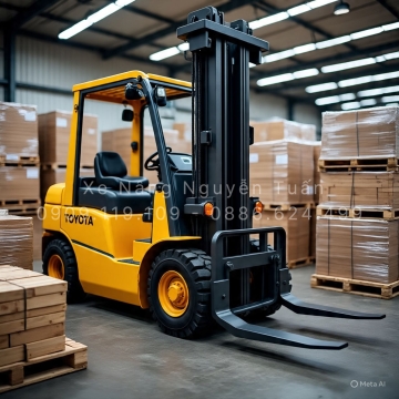 Xe Nâng Càng Kẹp Vuông Toyota – Bale Clamp: Giải Pháp Nâng Hạ Hàng Kiện Hiệu Quả Không Cần Pallet