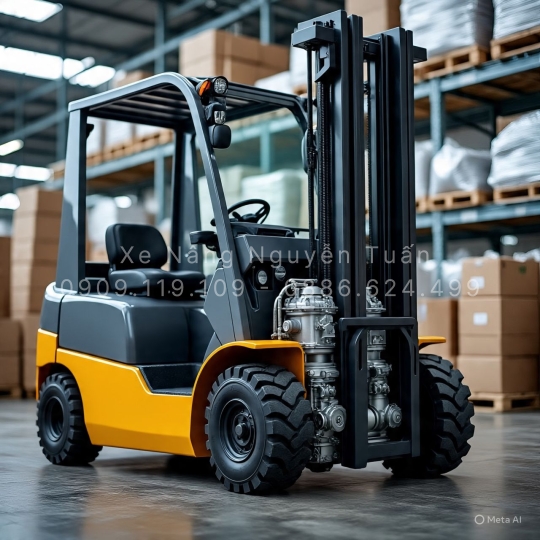 Xe nâng Xăng Gas Nissan 3–5 tấn Unicarriers – Hiệu suất vượt trội, thân thiện môi trường | Xe Nâng Nguyễn Tuấn