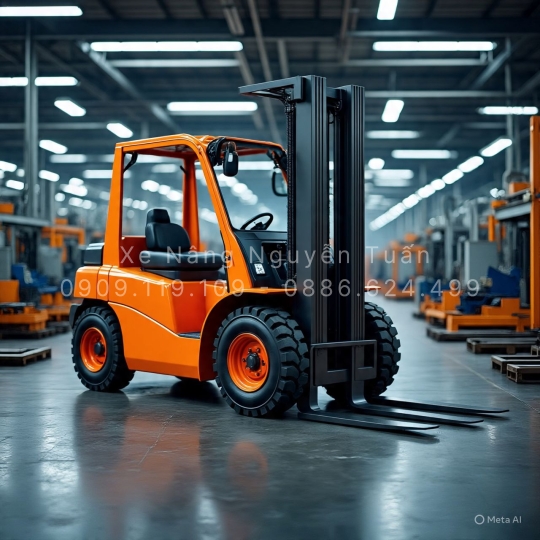 Xe nâng Nissan tải trọng lớn (5 – 10 tấn) – Đáp ứng nhu cầu công nghiệp nặng