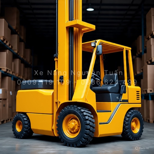 Xe nâng Reach Truck Toyota 2025 – Giải pháp tối ưu cho kho hẹp & giá kệ cao | Xe Nâng Nguyễn Tuấn