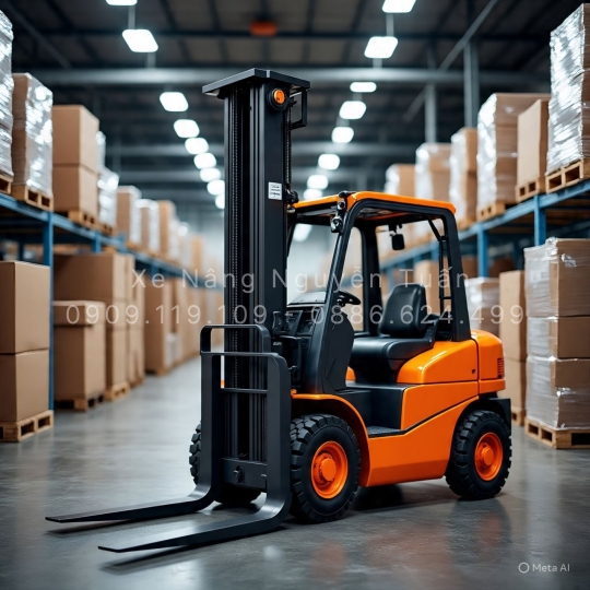 Xe nâng dầu Nissan – Sức mạnh bền bỉ cho nhà xưởng & kho bãi