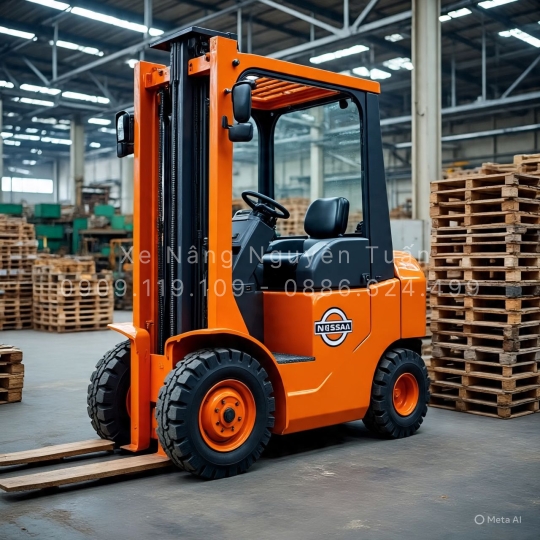 Xe nâng dầu Nissan – Sức mạnh bền bỉ cho nhà xưởng & kho bãi