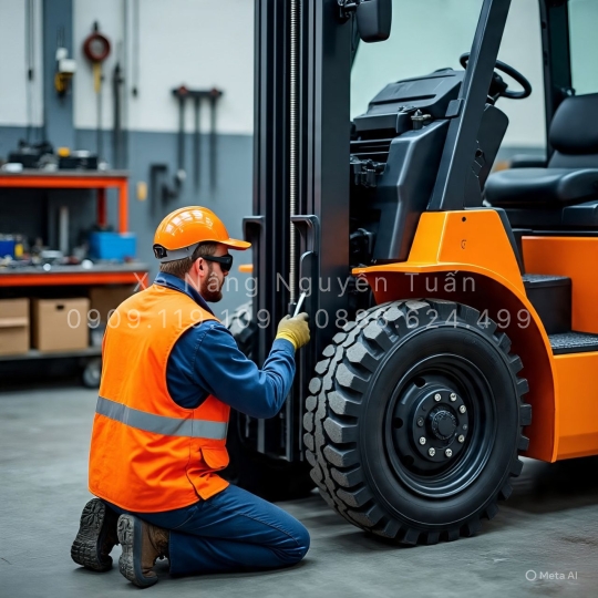 Hướng Dẫn Bảo Dưỡng Xe Nâng Mitsubishi Đúng Cách