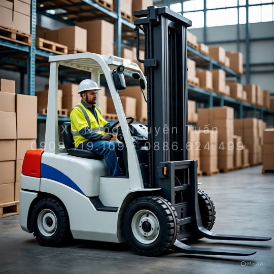 Xe nâng Reach Truck Toyota 2025 – Giải pháp tối ưu cho kho hẹp & giá kệ cao | Xe Nâng Nguyễn Tuấn