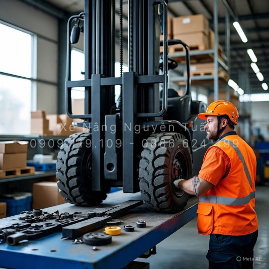 Hướng Dẫn Bảo Dưỡng Xe Nâng Mitsubishi Đúng Cách