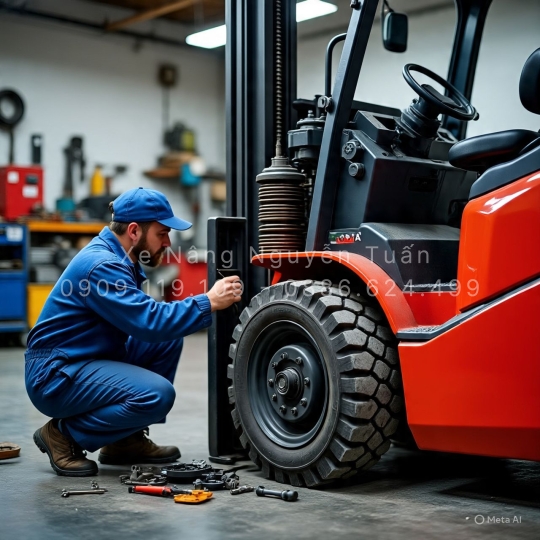 Hướng dẫn bảo dưỡng xe nâng Toyota để tăng tuổi thọ & hiệu suất | Xe Nâng Nguyễn Tuấn