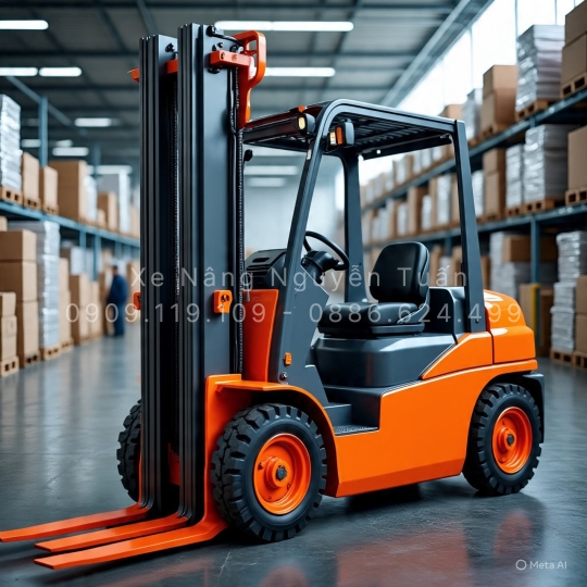 Xe Nâng Toyota 3 Tấn 8FD30 – Dẫn Đầu Dòng Xe Nâng Dầu Bền Bỉ & Mạnh Mẽ