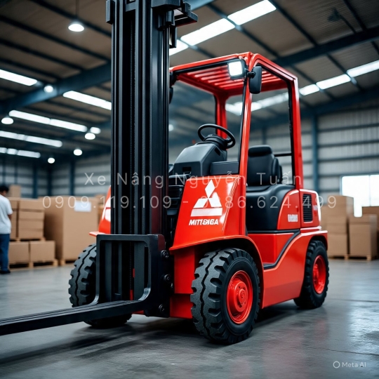 Xe Nâng Dầu 3 Tấn Mitsubishi – Hiệu Suất Cao, Bền Bỉ Với Thời Gian