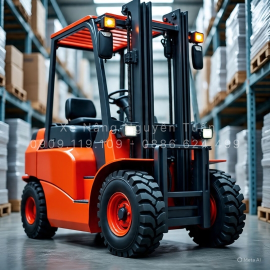 Xe Nâng Dầu 4 Tấn – 5 Tấn – 5,5 Tấn Mitsubishi: Sức Mạnh Vượt Trội Cho Công Nghiệp Nặng