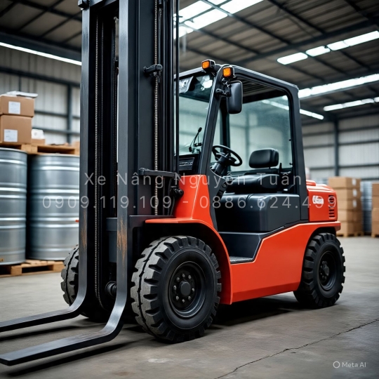Xe Nâng Dầu 4 Tấn – 5 Tấn – 5,5 Tấn Mitsubishi: Sức Mạnh Vượt Trội Cho Công Nghiệp Nặng