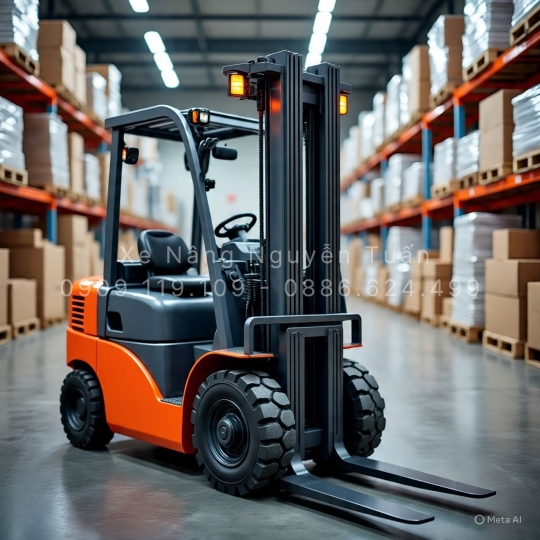 Xe Nâng Máy Dầu TCM 2.5 Tấn – Lựa Chọn Ưu Việt Cho Kho Bãi, Nhà Xưởng