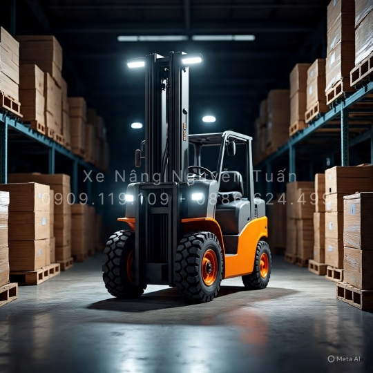 Xe Nâng Komatsu 1.5 Tấn – Máy Dầu Bền Bỉ, Tiết Kiệm, Giá Tốt