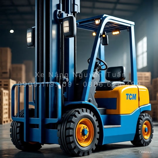 Xe Nâng TCM 3 Tấn – Sự Lựa Chọn Lý Tưởng Cho Nhà Máy, Kho Bãi