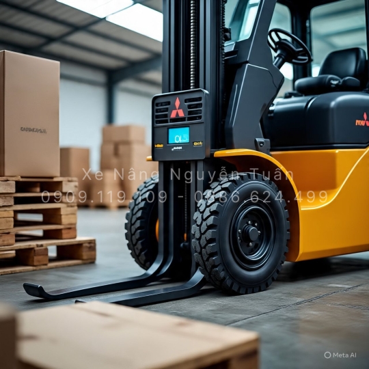 So Sánh Xe Nâng Dầu Mitsubishi Và Xe Nâng Điện Mitsubishi – Nên Chọn Loại Nào?
