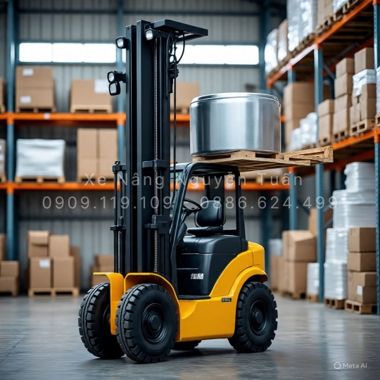 Xe Nâng Komatsu Máy Dầu 2.5 Tấn – Dòng Xe Nâng Bền Bỉ, Đáng Đầu Tư Nhất Hiện Nay
