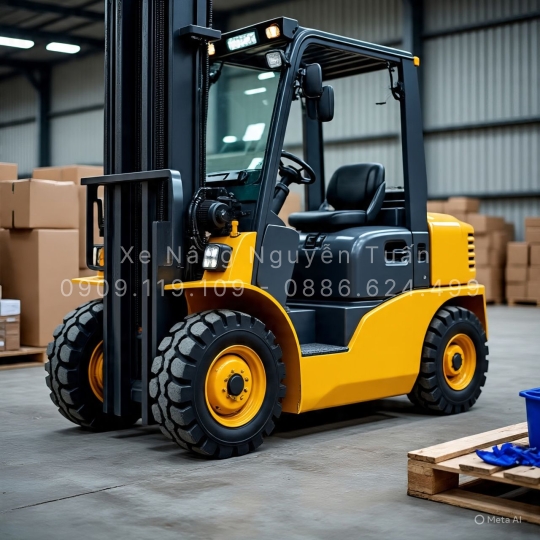 Xe Nâng Xăng Gas Mitsubishi 3 Tấn – Hiệu Quả, Tiết Kiệm, Thân Thiện Môi Trường