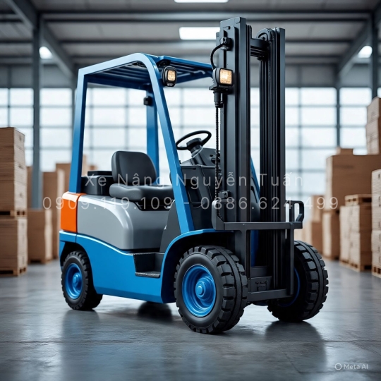 Xe Nâng Điện Đứng Lái Toyota 8FBR 1.0 – 3.0 Tấn – Giải Pháp Tối Ưu Cho Kho Hẹp