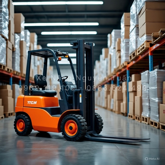 Xe Nâng TCM Unicarriers 3 Tấn – Đáp Ứng Mọi Nhu Cầu Nâng Hạ Hàng Hóa Nặng