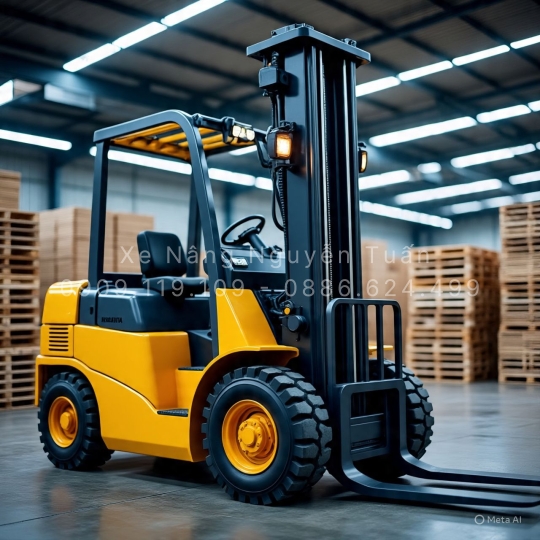 Xe Nâng Komatsu 3.5 Tấn – Sự Lựa Chọn Bền Bỉ, Tiết Kiệm Chi Phí