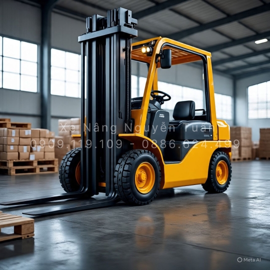 Xe Nâng Điện Đứng Lái 4 Chiều Toyota 8FBS 1.0 – 2.5 Tấn – Giải Pháp Xếp Dỡ Hàng Dài Trong Kho Hẹp