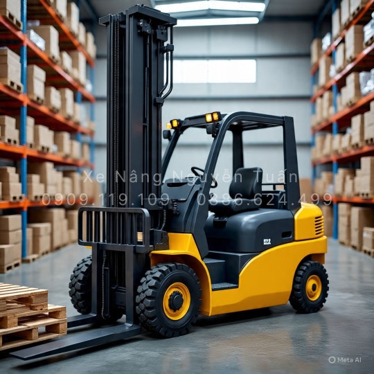 Xe Nâng Komatsu 2.5 Tấn Gật Gù – Giải Pháp Hoàn Hảo Cho Nâng Hạ Linh Hoạt