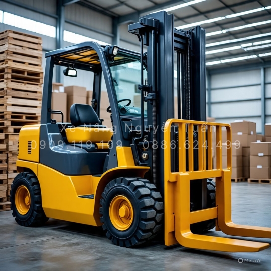 Xe Nâng Komatsu 3 Tấn – Máy Dầu, Số Tự Động | Sức Mạnh Vượt Trội, Vận Hành Êm Ái
