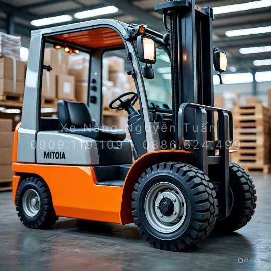 Xe Nâng Dầu 8 Tấn Mitsubishi Nhật Bản – Sức Mạnh Vượt Trội, Bền Bỉ Với Thời Gian