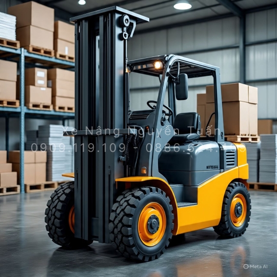 Xe Nâng Dầu Mitsubishi 7 Tấn – Sức Mạnh Vượt Trội, Hiệu Suất Bền Bỉ