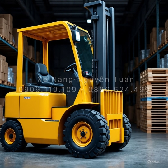 Xe Nâng Dầu Mitsubishi 7 Tấn – Sức Mạnh Vượt Trội, Hiệu Suất Bền Bỉ