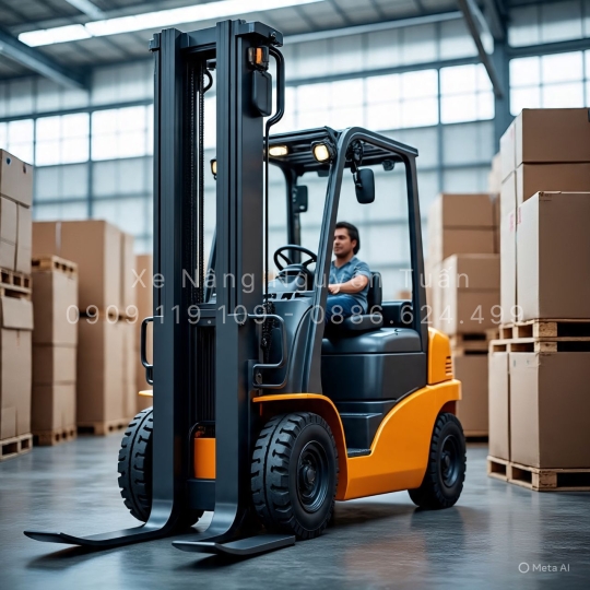 Xe Nâng Càng Xoay Toyota Full Rotating – Giải Pháp Xoay Đổ Hàng Linh Hoạt Cho Công Nghiệp
