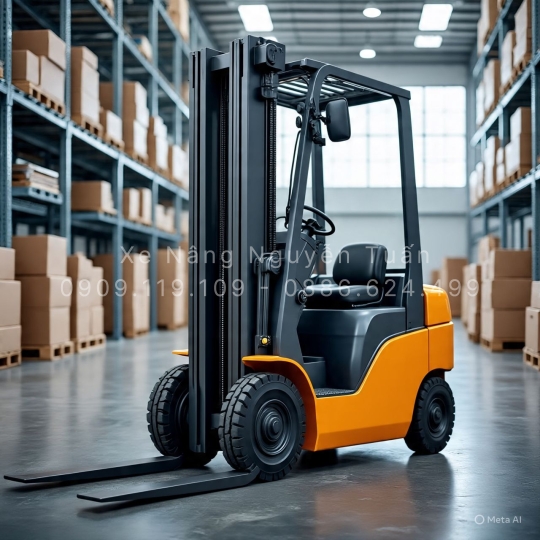 Xe Nâng Càng Xoay Toyota Full Rotating – Giải Pháp Xoay Đổ Hàng Linh Hoạt Cho Công Nghiệp