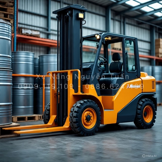 Xe Nâng Dầu 15 Tấn Mitsubishi – Giải Pháp Siêu Tải Trọng Cho Công Nghiệp Nặng