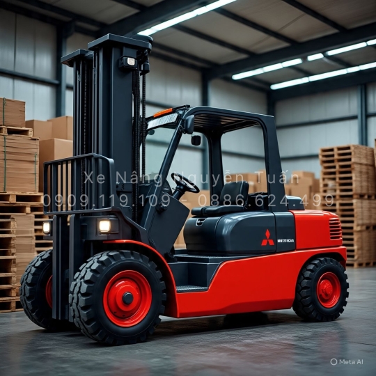 Xe Nâng Dầu Mitsubishi 16 Tấn – Giải Pháp Nâng Siêu Trọng Cho Công Nghiệp Nặng